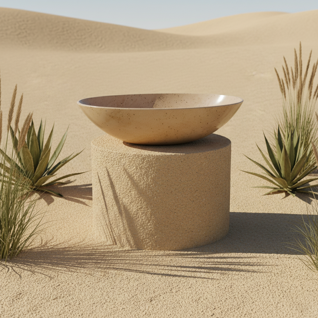 Queo Introduces the Shilayam Stone Basin Collection: Where Craft Meets Material Honesty